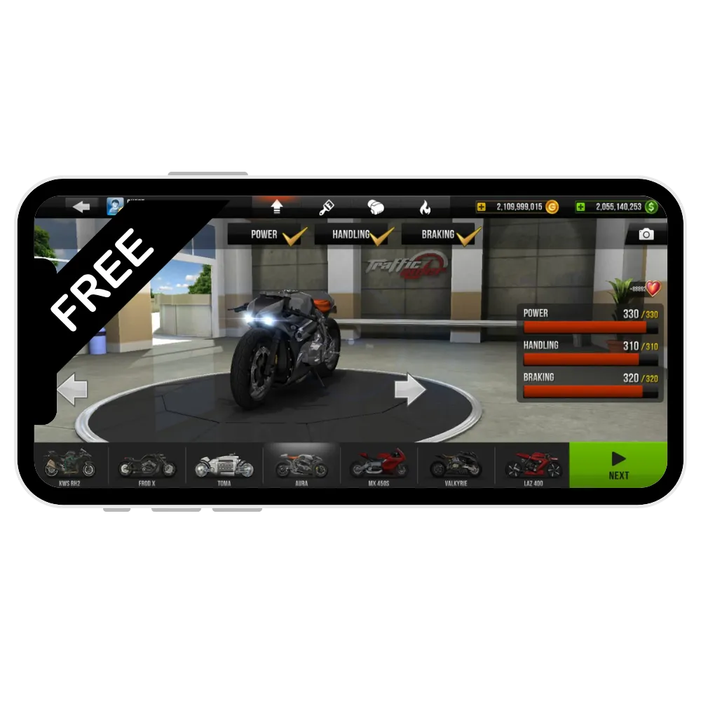Free vip content access in traffic rider mod apk