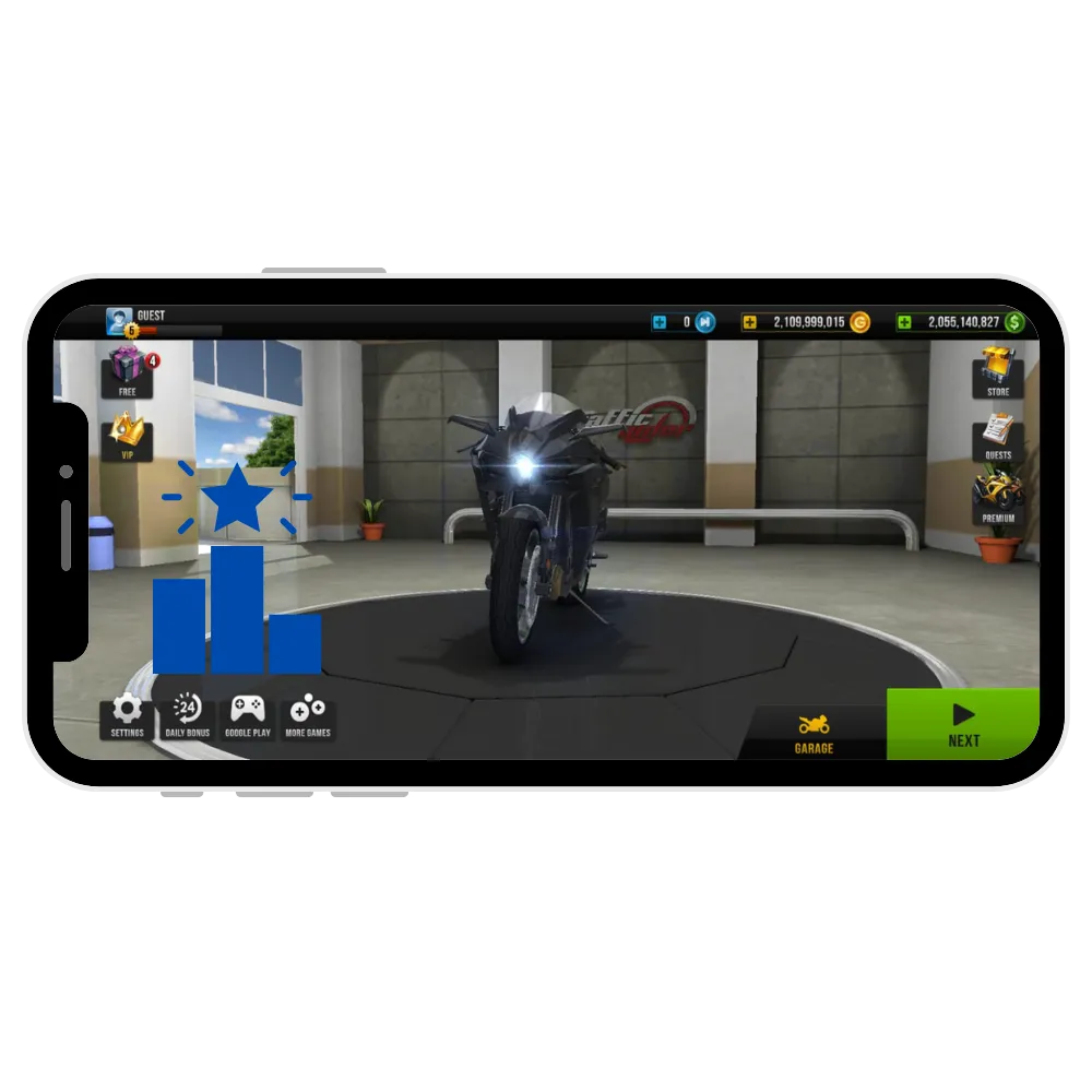 Traffic rider mod apk World leaderboard