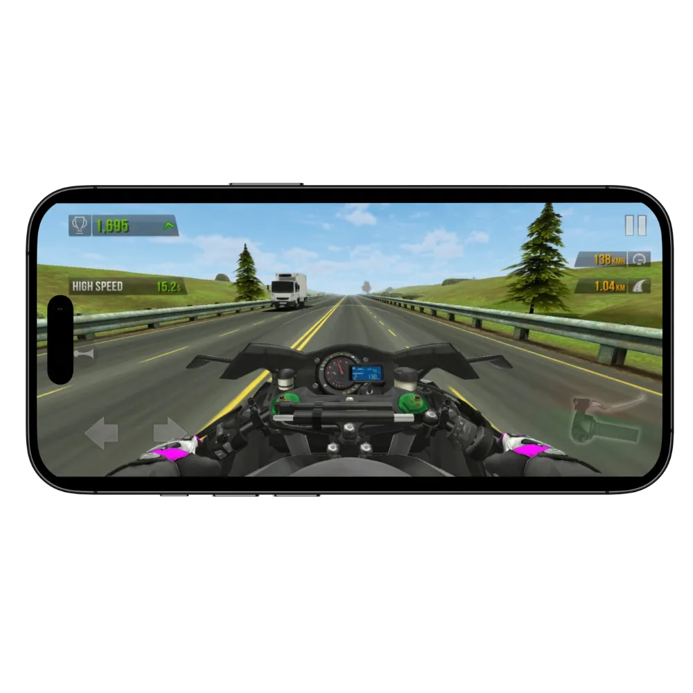 Traffic Rider for iOS playing game
