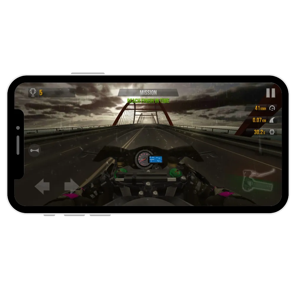 Challenges in traffic rider mod apk