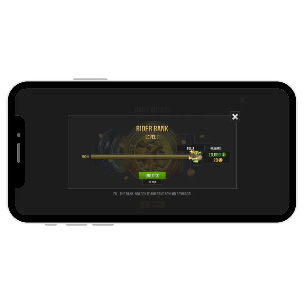 Rider bank in traffic rider mod apk