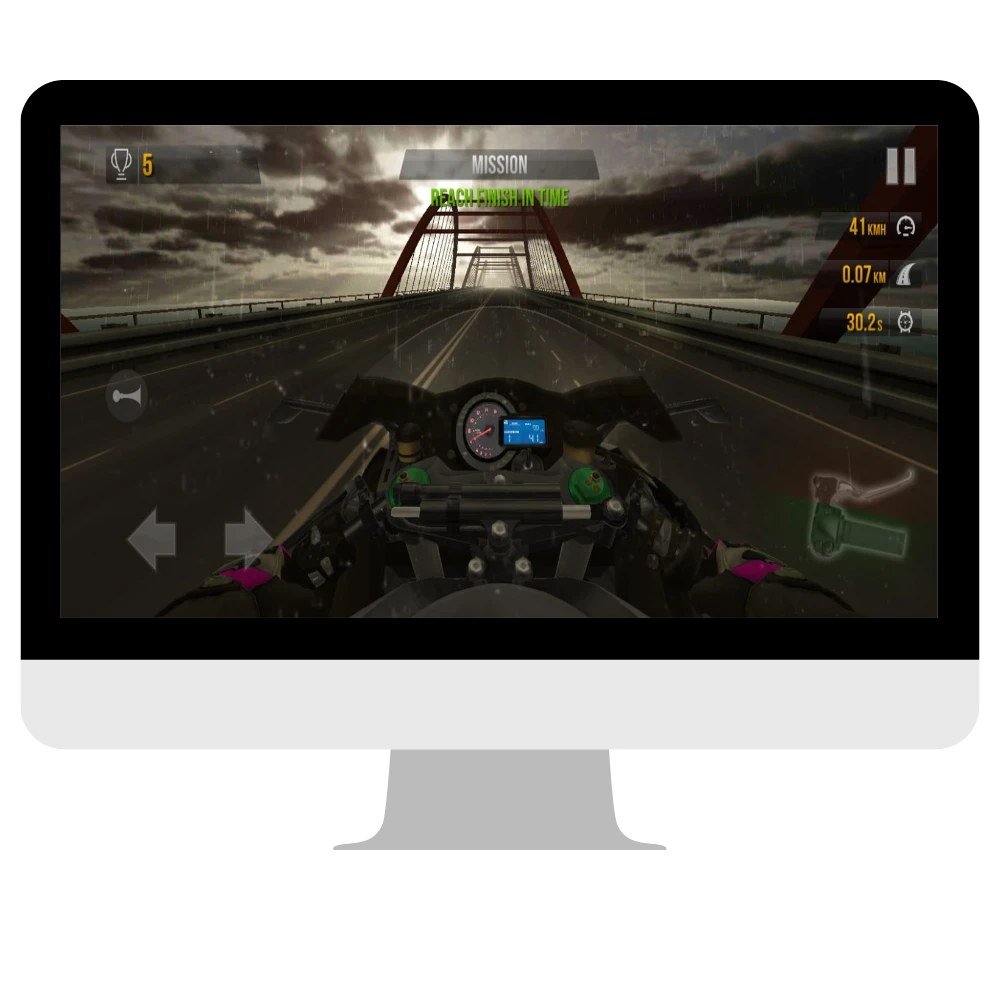 Enhance wheater effect in traffic rider