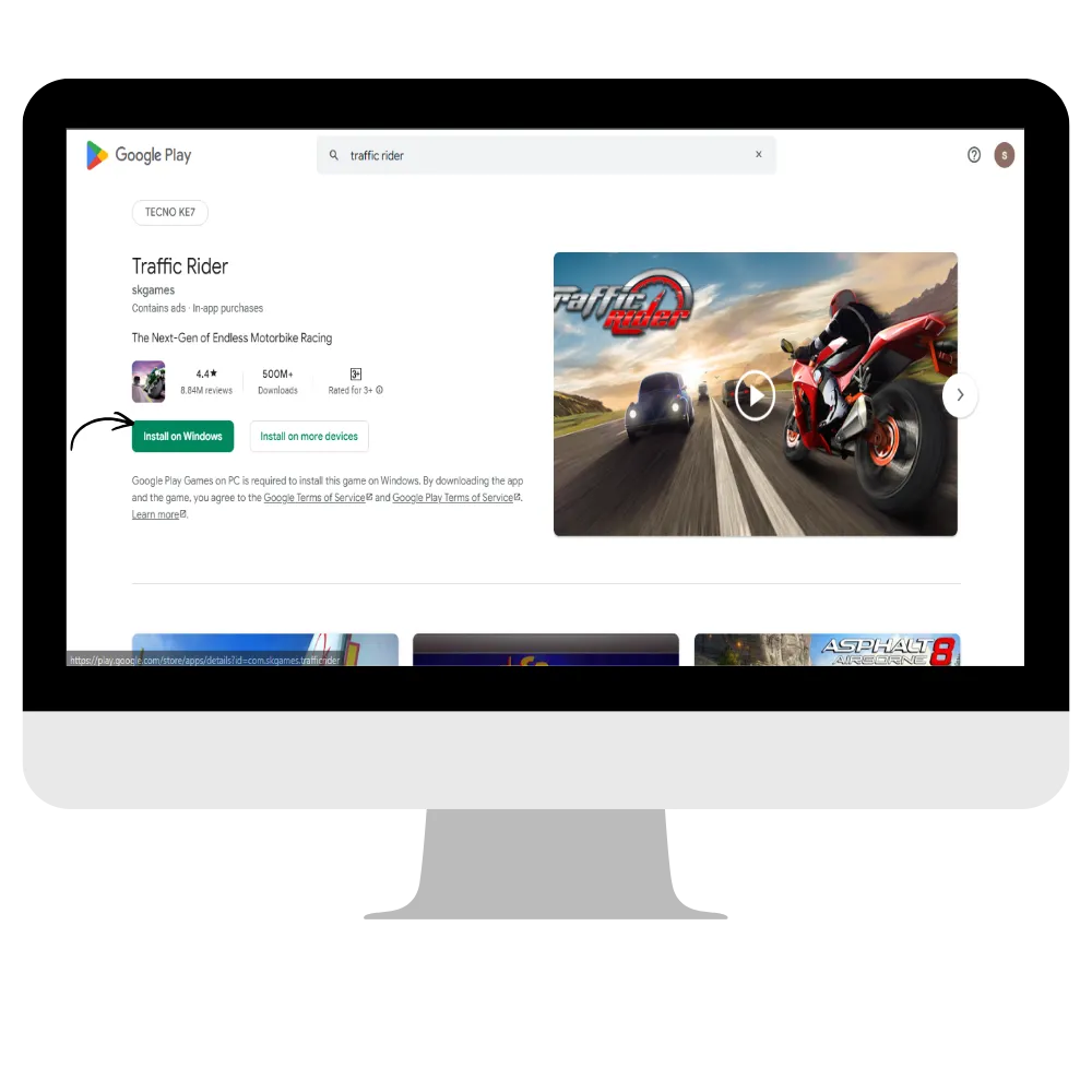 traffic rider download guide image