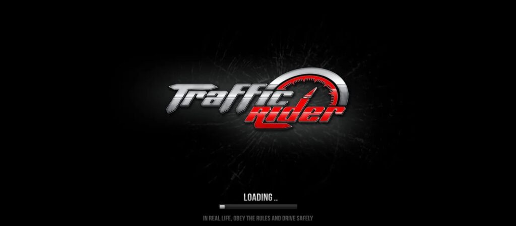 Start traffic rider mod apk