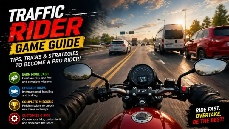 Traffic Rider Gameplay guide for beginners
