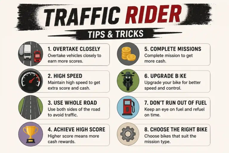 Traffic Rider Tips and Tricks 4 Tips and tricks of traffic rider gameplay