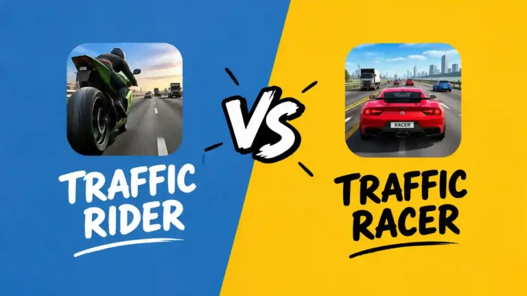 Traffic Rider vs Traffic Racer comparison featured image